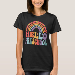 Hej Preschool Boho Rainbow Back to school T Shirt