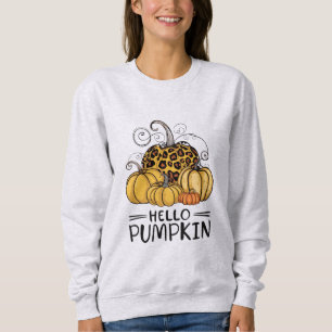 Hej Pumpa Älskare Höst Säsong Höst Tackgivning T Shirt