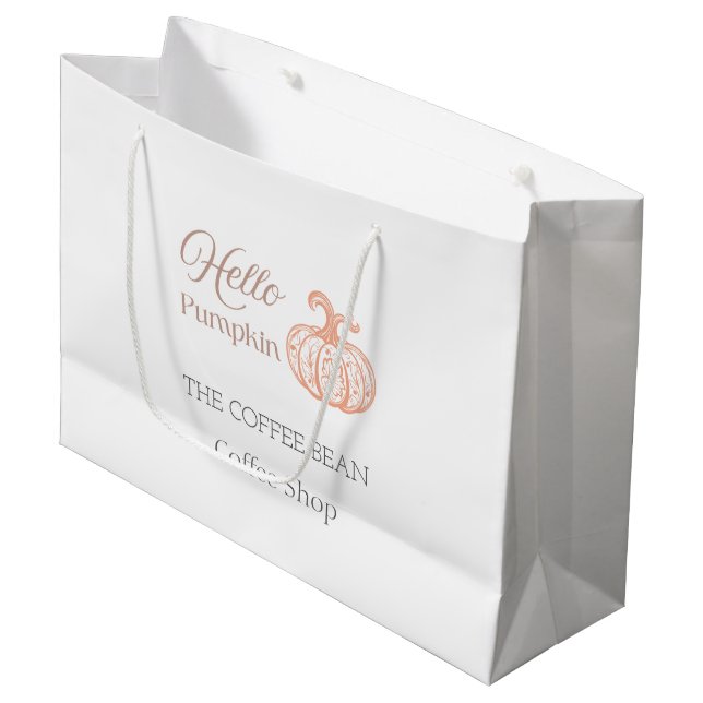 Hej Pumpa Artisan Café Höst Branding (Framsidan Vinklad)