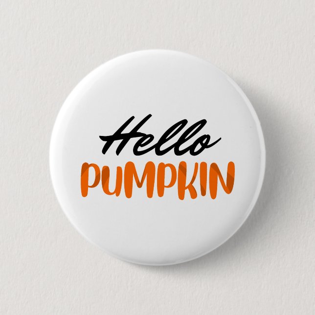 Hej Pumpa Höstsäsong Höst Knapp (Framsida)