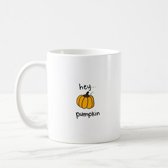 hej pumpa kaffe mugg (Vänster)