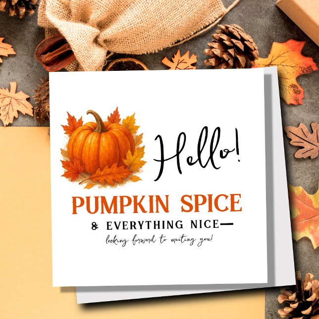 Hej Pumpa Krydda & Allt Gott Granne Meddelande (Skapare uppladdad)