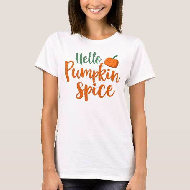Hej Pumpa Krydda T Shirt (Framsida)