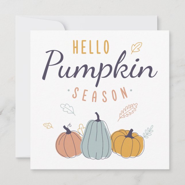 Hej Pumpasäsong Kort (Framsida)