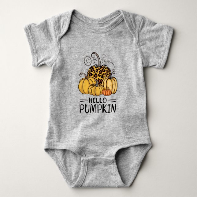 Hej Pumpkin Älskare, hösten Thanksgivna in T Shirt (Framsida)