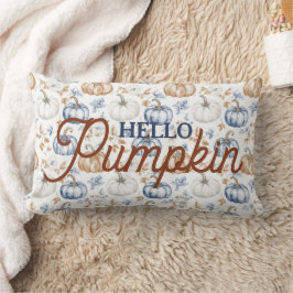 Hej Pumpkin Autumn Farmhouse Pillow Lumbarkudde