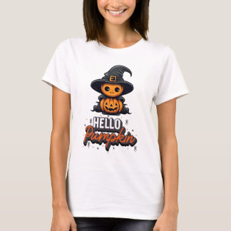 Hej Pumpkin Cute Halloween T Shirt