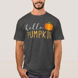Hej Pumpkin Cute Pumpkin Fall Autumn Season Holi T Shirt