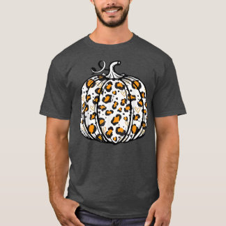 Hej Pumpkin Cute Pumpkin Spice Fall Pumpkin Leop T Shirt