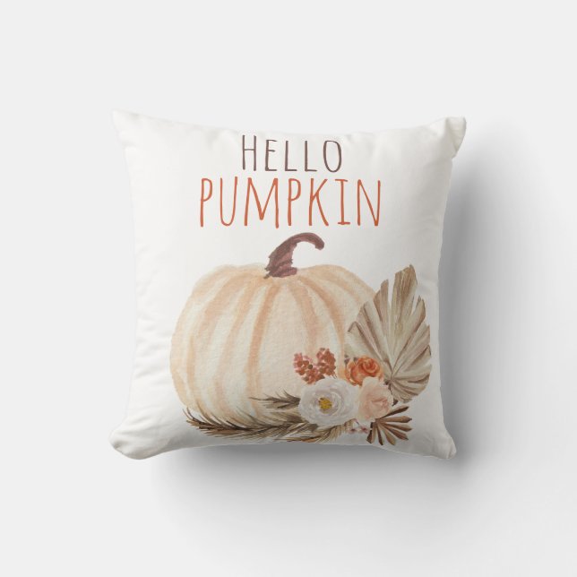 Hej Pumpkin Dekorativ kudde (Framsida)