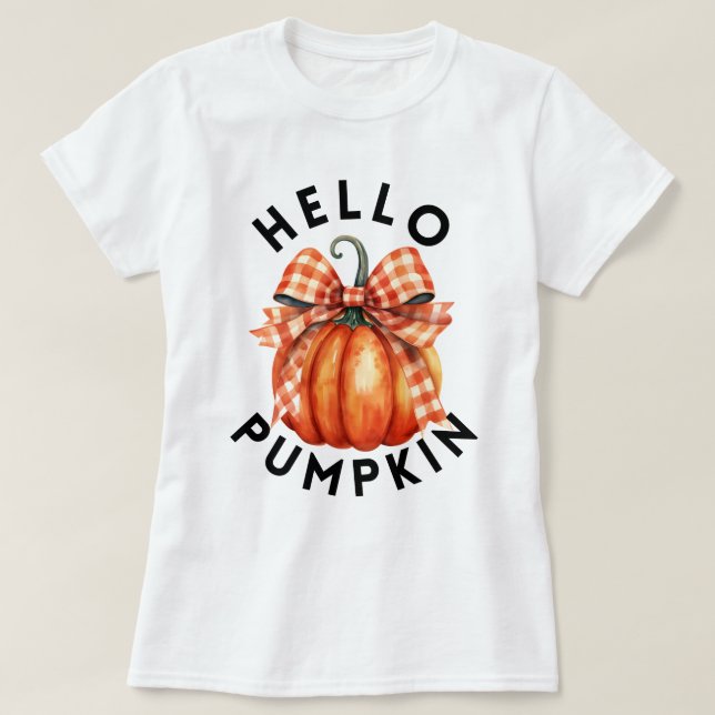 Hej Pumpkin | Fall Harvest Joy T Shirt (Design framsida)