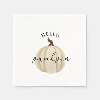 Hej Pumpkin - Fall, hösten Pappersservett