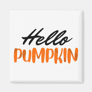 Hej Pumpkin Fall Season - höst Magnet