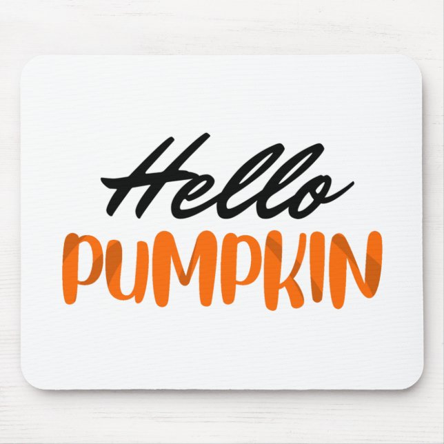 Hej Pumpkin Fall Season - höst Musmatta (Framsidan)