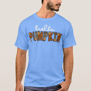 Hej Pumpkin Happy halloween Thanksgiving Fall me T Shirt