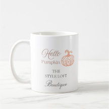 Hej Pumpkin Höst Branding för Boutique Butik