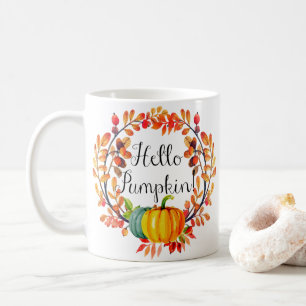 "Hej Pumpkin!" Hösten Wandan Coffe Mugg