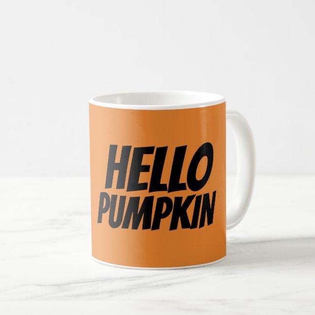 HEJ PUMPKIN Kaffe koppar (Framsida höger)