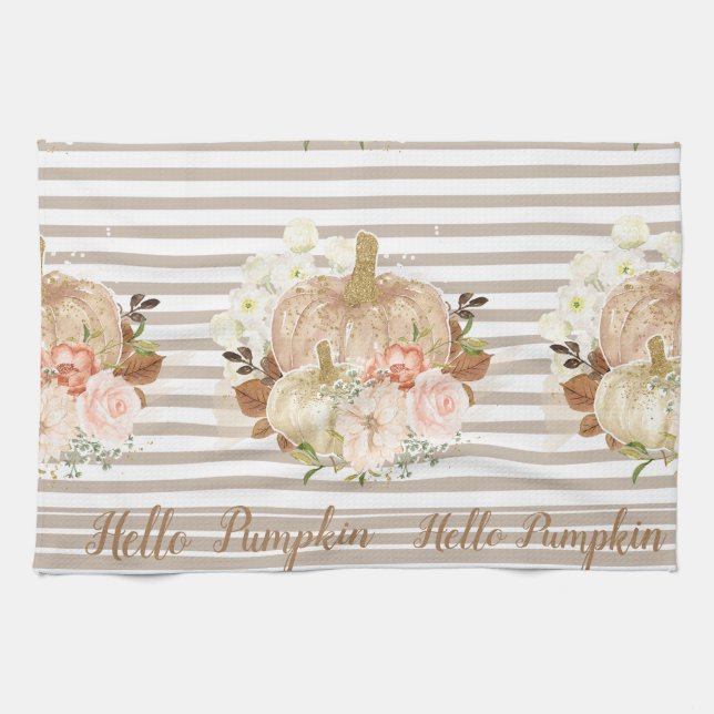 Hej Pumpkin Kitchen Kökshandduk (Horisontell)