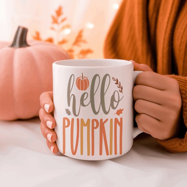 Hej Pumpkin Mugg (Skapare uppladdad)