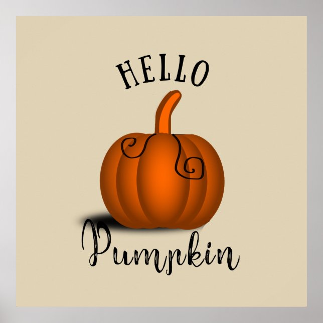 hej pumpkin poster (Framsidan)