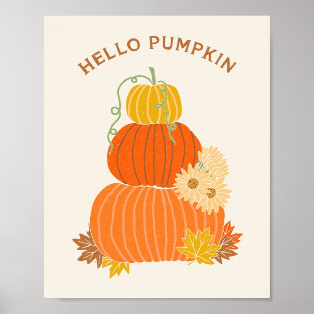 Hej Pumpkin Poster (Framsidan)