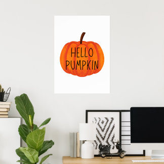 Hej pumpkin poster