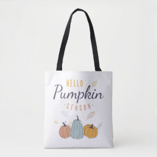 Hej Pumpkin Season Tygkasse