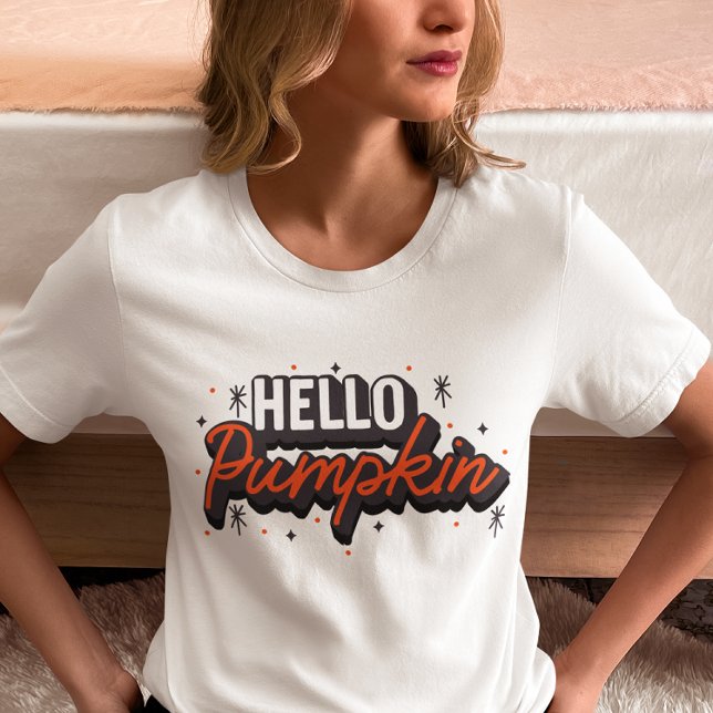 Hej Pumpkin T Shirt (Skapare uppladdad)