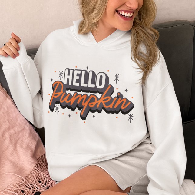 Hej Pumpkins , höstblommor T Shirt (Skapare uppladdad)