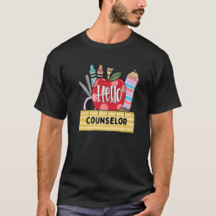 Hej rådgivare Apple Teacher T Shirt
