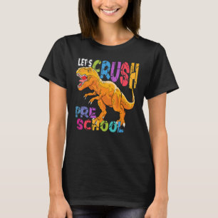 Hej Redo till krossning av Preschool första dagen T Shirt