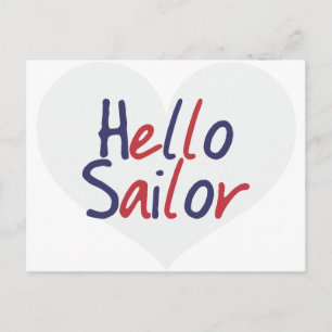 Hej Sailor Vykort