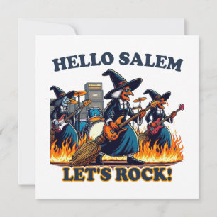Hej Salem Massachusetts Witch Sten Band
