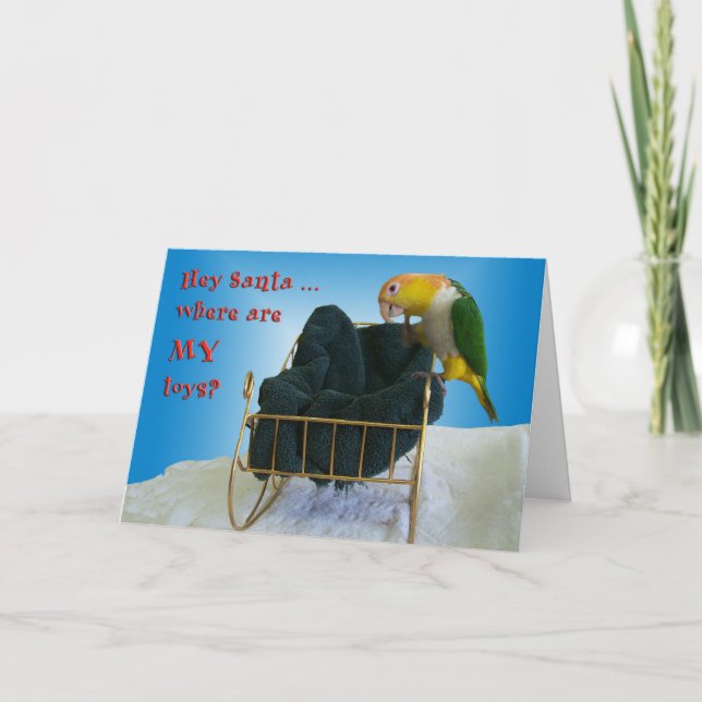 Hej, Santa Helgkort (Framsida)