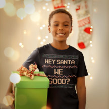 Hej, Santa We Bra? Ugly jul Shirt Roligt
