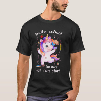 Hej School I är här vi kan börja T Shirt