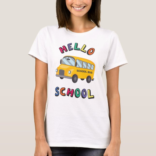 Hej School T Shirt (Framsida)