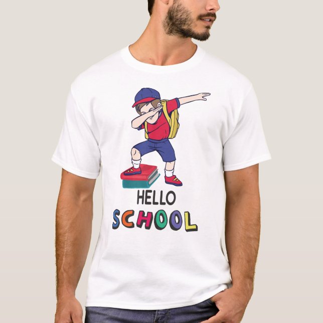 Hej School T Shirt (Framsida)