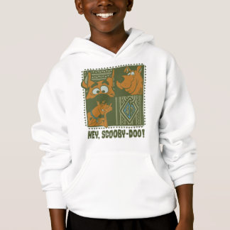 Hej Scooby-Doo Tribal Square Graphic T Shirt