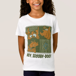 Hej Scooby-Doo Tribal Square Graphic T Shirt
