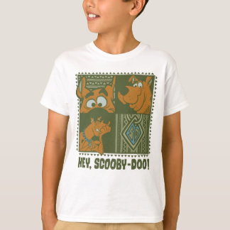 Hej Scooby-Doo Tribal Square Graphic T Shirt
