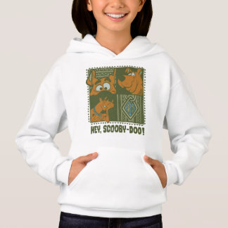 Hej Scooby-Doo Tribal Square Graphic T Shirt