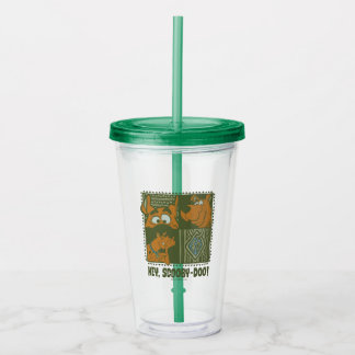 Hej Scooby-Doo Tribal Square Graphic Take Away Mugg