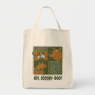 Hej Scooby-Doo Tribal Square Graphic Tygkasse