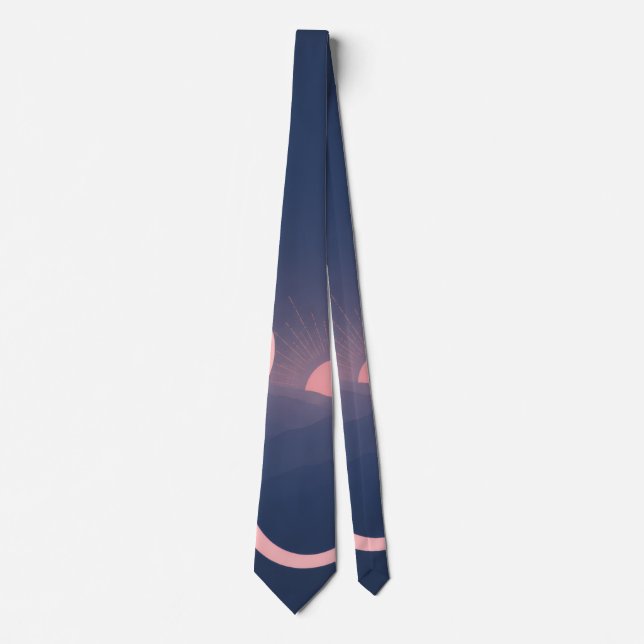 "hej" Script Mountain Sunset Design Slips (Framsida)