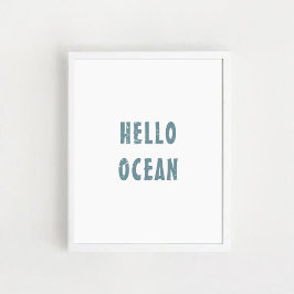 "Hej Sea" Poster
