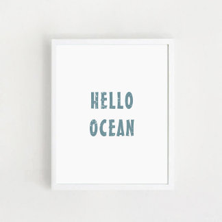 "Hej Sea" Poster