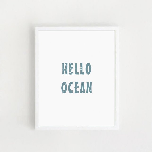 "Hej Sea" Poster (Skapare uppladdad)