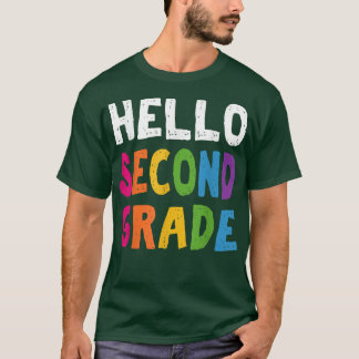 Hej Second Klass Back to school Second Teacher G T Shirt
